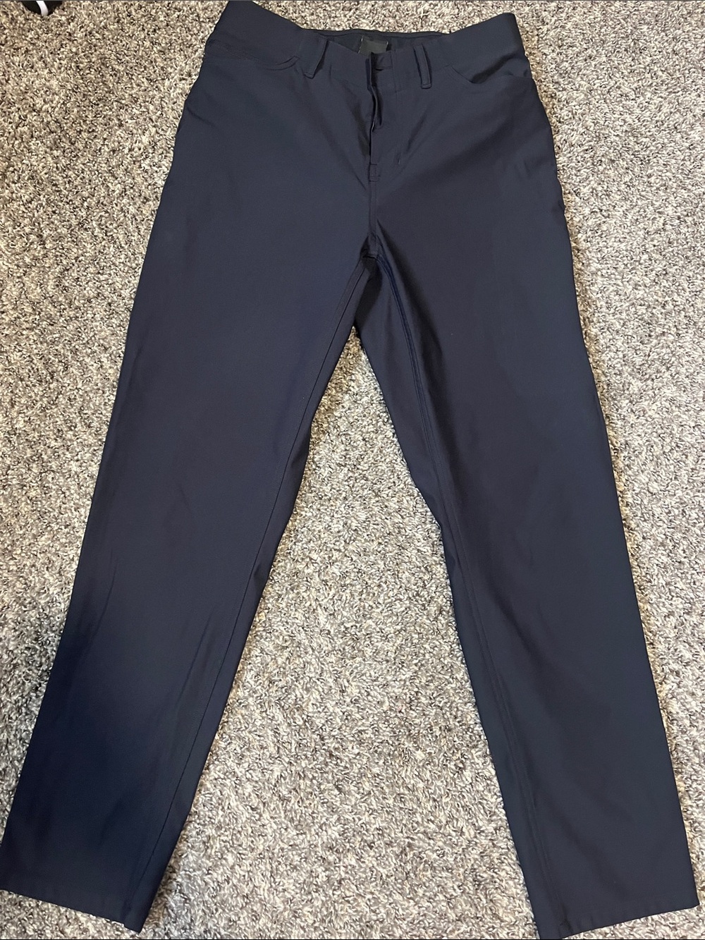 Under Armour Black Athletic Pants with Branded Waistband